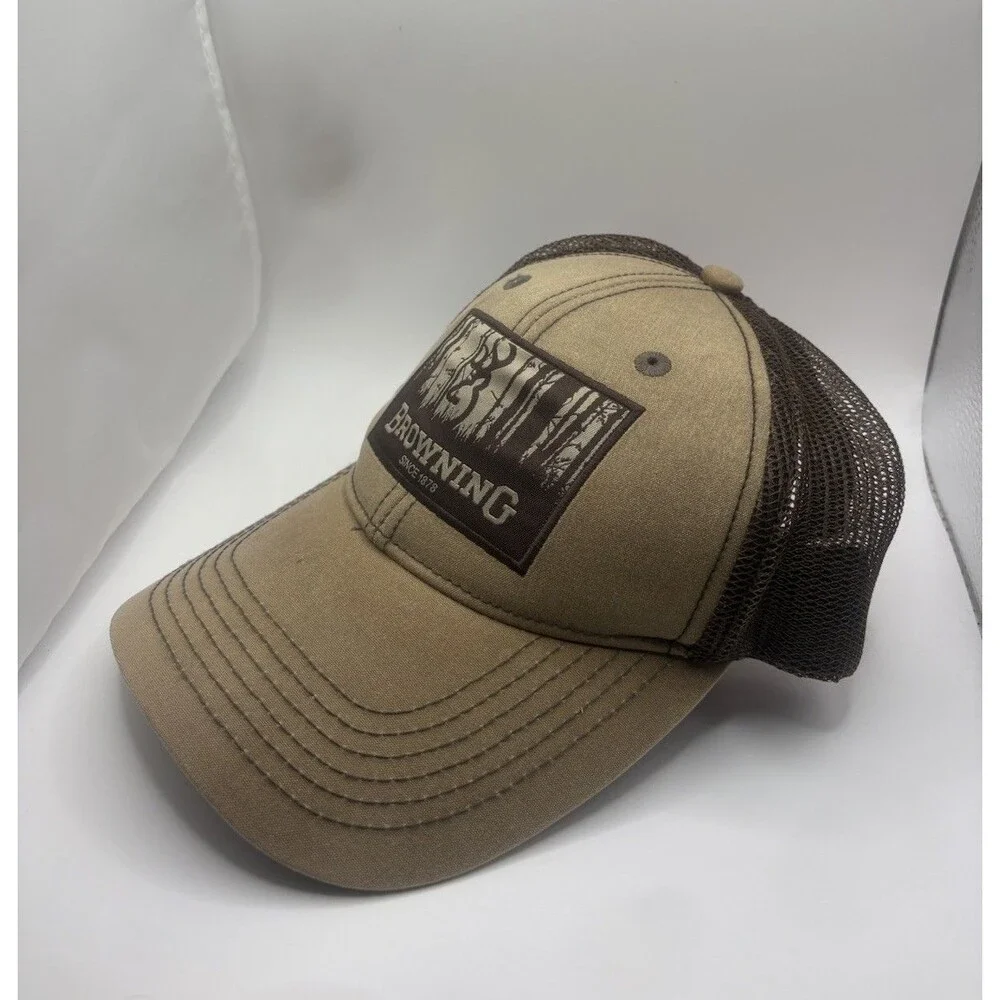 Browning Timber Wax Mesh Snapback Cap Loden #308120841